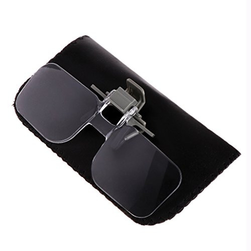 BloomingJS Magnifying Glass 8X 50mm Mini Pocket Folding Jewelry Magnifier Magnifying Eye Glass Loupe Lens