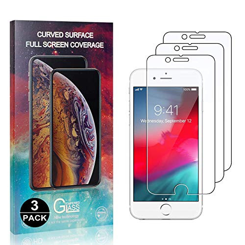 Bear Village Screen Protector for iPhone 6 Plus/iPhone 8 Plus/iPhone 7 Plus, 9H Hardness Tempered Glass Screen Protector Film for iPhone 6s Plus/iPhone 6 Plus, Anti Scratches, 3 Pack Bear Village Screen Protector for iPhone 6 Plus/iPhone 8 Plus/iPhone 7 Plus, 9H Hardness Tempered Glass Screen Protector Film for iPhone 6s Plus/iPhone 6 Plus, Anti Scratches, 3 Pack