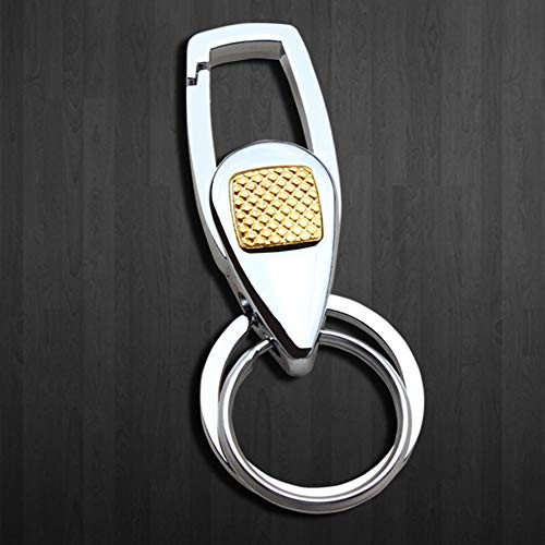 litymitzromq Wristlet Keychain for Women Girls, Stylish Men's Metal Double Ring Car Keychain Keyring Belt Bag Pendant Gift Bracelet Key Ring Bangle Keyring Round Key Chain Ideal Gifts litymitzromq Wristlet Keychain for Women Girls, Stylish Men's Metal Double Ring Car Keychain Keyring Belt Bag Pendant Gift Bracelet Key Ring Bangle Keyring Round Key Chain Ideal Gifts