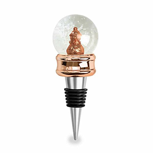 Wild Eye Designs Wine Stopper (Snowglobe Snowman)