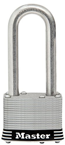 Master Lock Padlock, Laminated Stainless Steel Lock, 2 in. Wide, 5SSKADLJ