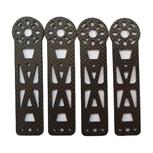 Hobbypower Glass Carbon Fiber Arm Motor Mount Spare Part for QAV280 Mini Drone 280mm Quadcopter Pack of 4 pcs