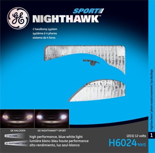 GE Lighting H6024NHS Nighthawk Sport Automotive Headlight Bulb