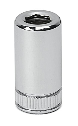 GearWrench 80480 1/4" Drive Tamper-Proof Torx Bit Holder Socket, Black