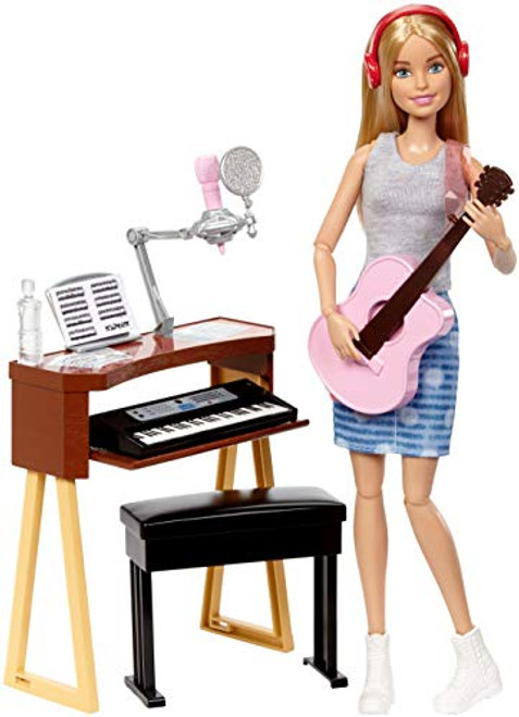 Barbie Musician Doll & Playset, Blonde