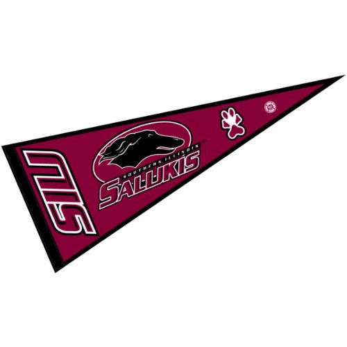 College Flags  and  Banners Co. Southern Illinois University Pennant Full Size Felt