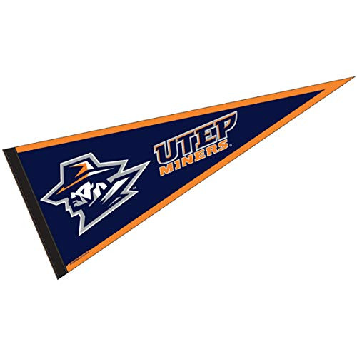 College Flags  and  Banners Co. UTEP Pennant Full Size Felt