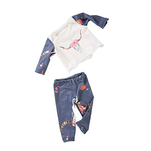 yijing 2PC/16 -18 Inch Doll Clothes Pajamas Outfits for American 18 Inch Girl Doll, Generation Doll - 1 Pcs Tops plus  1 Pcs Pants