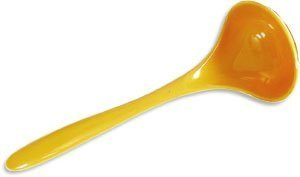 Gourmac Yellow Melamine Ladle 7.5"