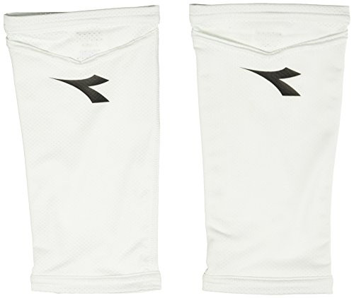 Diadora Pocket Sleeve for Shinguards (White, Small)