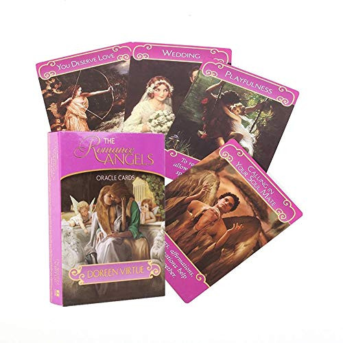 XYAM 44Pcs/Set Romance Angel Oracle Cards Tarot Cards Game Card New Board Deck Games Palying Cards for Party Game