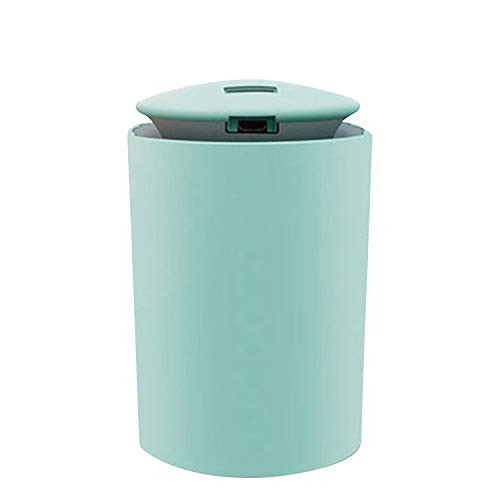 Blusea Mist Humidifier with LED Light, Quiet Car Essential Oil Diffuser, Top Fill Humidifier for Bedroom Travel Office, USB Powered Baby Humidifier, 260mL