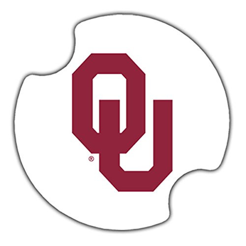 Thirstystone Thirstystone University of Oklahoma Car Cupholder Coaster, 2-Pack