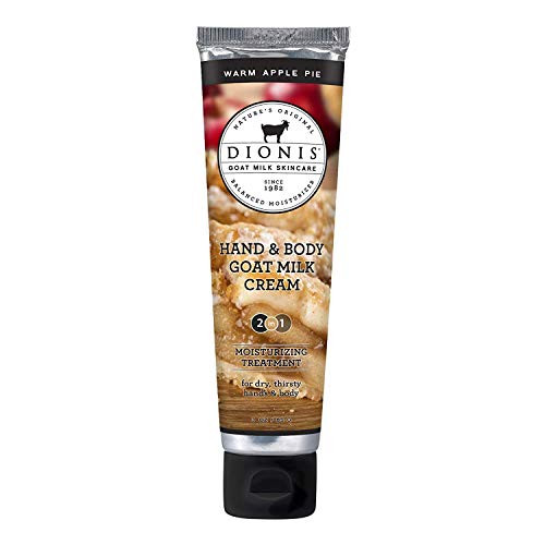 Dionis - Skin Soothing Moisturizing Hand  and  Body Cream Mad of Goat's Milk Apple Pie 3.3 oz.
