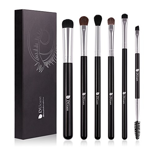 DUcare Eyeshadow Brushes 6PcsMakeup Brushes Set Cosmetics Eyeliner Eyebrow Shader Eye shadow Blending Brushes DUcare Eyeshadow Brushes 6PcsMakeup Brushes Set Cosmetics Eyeliner Eyebrow Shader Eye shadow Blending Brushes