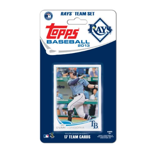 MLB Tampa Bay Rays Team Trading Card Set MLB Tampa Bay Rays Team Trading Card Set