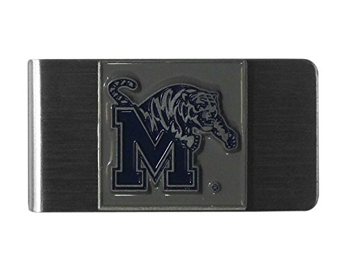 NCAA Siskiyou Sports Mens Memphis Tigers Steel Money Clip One Size Team Color