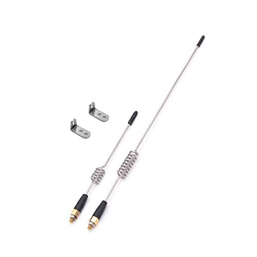 LCX 1/10th RC Crawler Car Metal Antenna Wire Upgrades Accessories for TRX4 TRX6 Axial SCX10 II SCX10 III