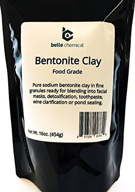 Food Grade Sodium Bentonite Clay 1 Pound