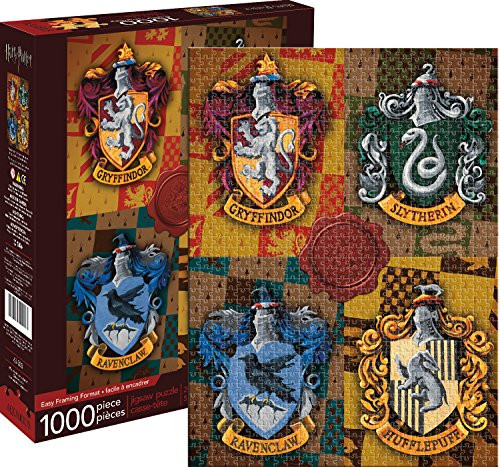 Aquarius Harry Potter Crests 1000 Piece Jigsaw Puzzle