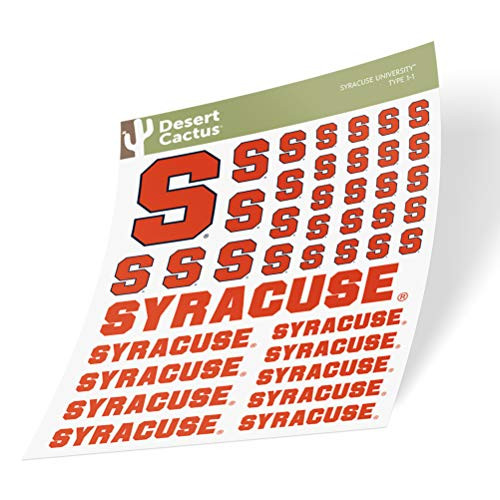 Syracuse University NCAA Sticker Vinyl Decal Laptop Water Bottle Car Scrapbook Type 1-1 Sheet