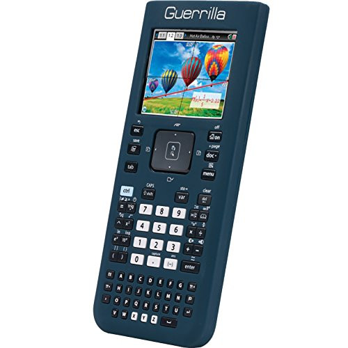 Guerrilla Silicone Case for Texas Instruments TI Nspire CX/CX CAS Graphing Calculator, Navy