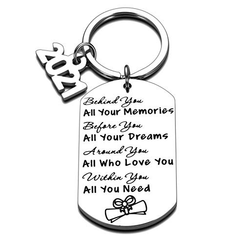 Graduation Gifts for Her Him 2021 High School College Grad Keychain Inspirational Gifts for Senior Seniors 2021 Class of 2021 Women Men Female Male Boys Girls Daughter Son Graduation Gifts for Her Him 2021 High School College Grad Keychain Inspirational Gifts for Senior Seniors 2021 Class of 2021 Women Men Female Male Boys Girls Daughter Son
