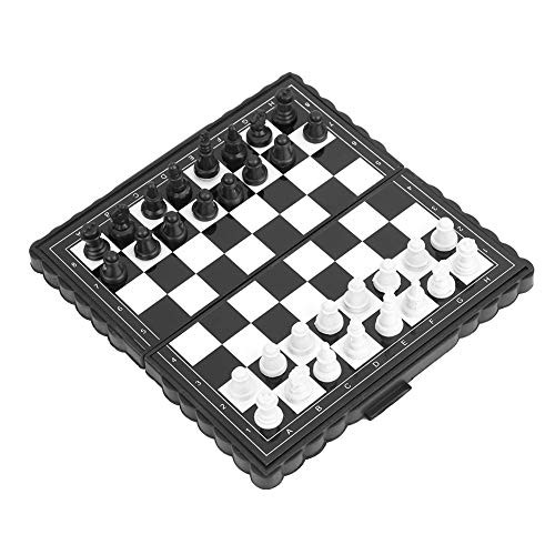 Liyeehao Magnetic Chess Set, Portable Chessboard Chess Board, Chess Board Game Chessboard Traveling for Party Family Activities