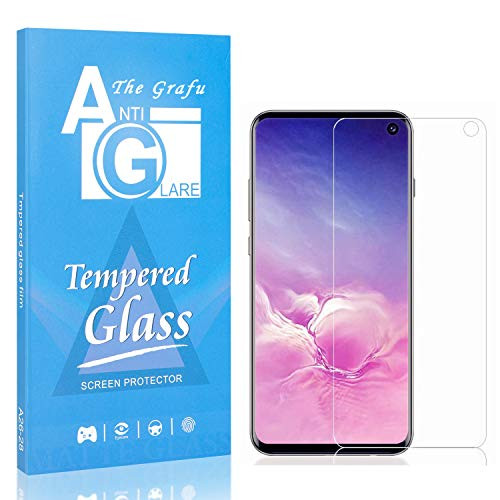 The Grafu Screen Protector for Galaxy S10e, 9H Hardness Tempered Glass, Bubble Free, Ultra Clear Screen Protector Compatible with Samsung Galaxy S10e, 4 Pack