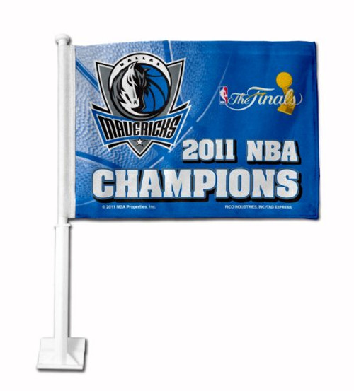 NBA Dallas Mavericks NBA Champions Car Flag