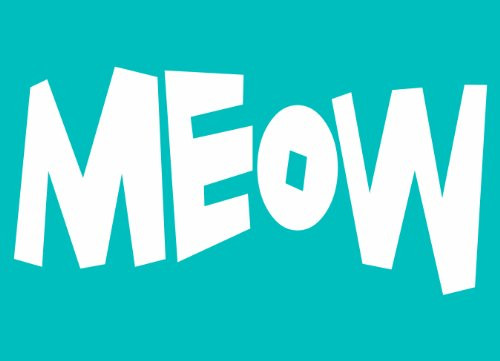 Imagine This Car Window Decal, Meow