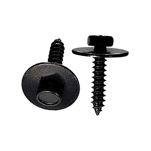 Buy Auto Supply  BAS02570 25 Pack Self Tapping Bolt M4.2-1.41 x20mm Thread - 7mm Hex Head - Aftermarket Part Fits 700-254 / GM 11503892, 11500434