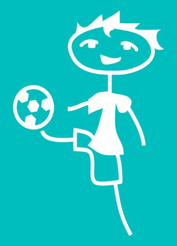 Imagine This Car Window Decal, Soccer Family Boy