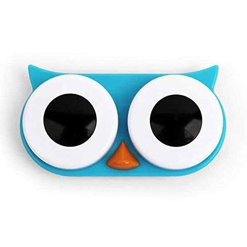 Kikkerland, Contact Lens Case Owl, 1 Count