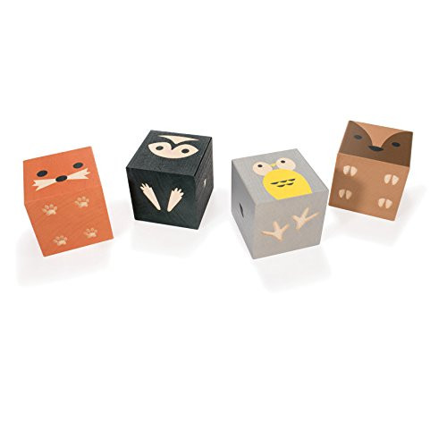 Uncle Goose Cubelings Forest - Made in the USA