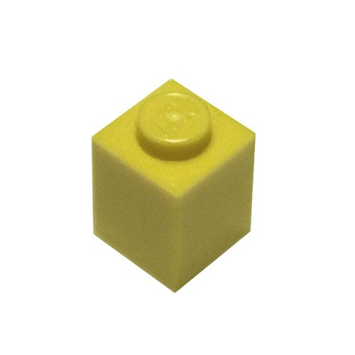 LEGO Parts and Pieces Yellow Bright Yellow 1x1 Brick x100