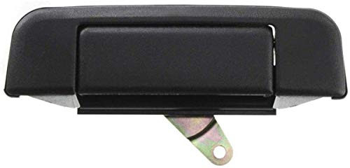 I-Match Auto Parts Rear Liftgate Tailgate Handle Replacement For 1989-1995 Toyota Pickup TO1915101 6909089102 SMOOTH BLACK Outer