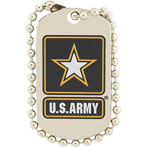 U.S. ARMY, ARMY LOGOinch DOG TAGinch  - Original Artwork, Expertly Designed PIN - 1.25inch