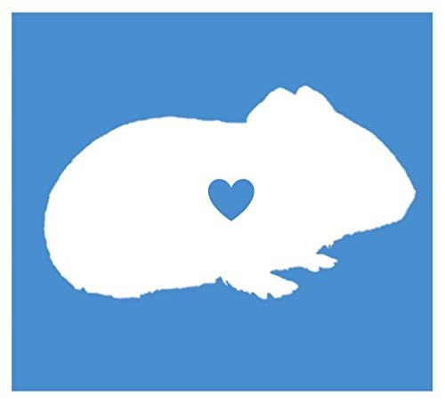 EZ-STIK Guinea Pig Little Heart Sticker L139 8 inch aquarium cage decal