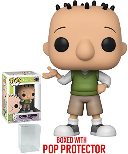 Funko Pop! Disney: Doug - Doug Funnie Vinyl Figure (Bundled with Pop Box Protector Case)