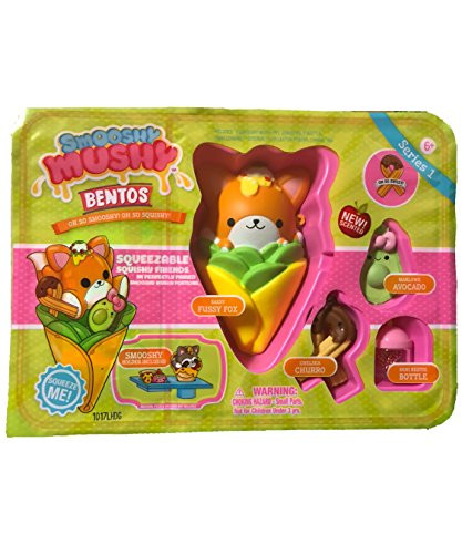 Smooshy Mushy Bento Box Collectible Figure Series 1 (Sassy Fussy Fox)