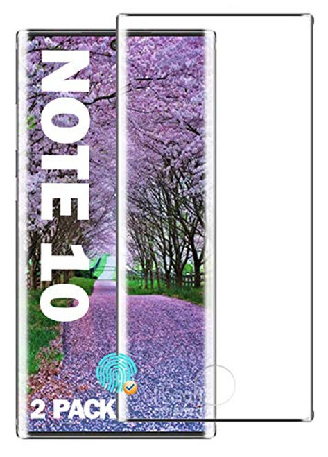 Galaxy Note 10 Screen Protector 2 Pack Tempered Glass Protector Support Fingerprint Unlock Case Friendly 9H Hardness Bubble Free HD Clear for Samsung Galaxy Note 10 6.3inch Galaxy Note 10 Screen Protector 2 Pack Tempered Glass Protector Support Fingerprint Unlock Case Friendly 9H Hardness Bubble Free HD Clear for Samsung Galaxy Note 10 6.3inch