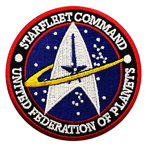 Star Trek Starfleet Command Patch Iron on sew on - 3.0 inch-ST8