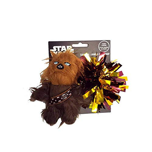 Silver Paw Star Wars Chewbacca 2 Piece Cat Toy Set Infused with Catnip