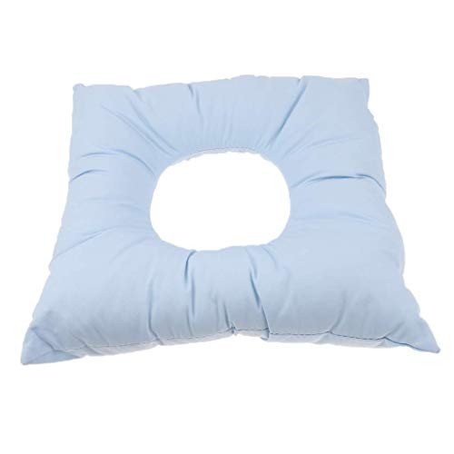 FRECI Foam Spa Salon Massage Bed Face Down Cradle Cushion Pillow Washable  and  Reusable - Light Blue