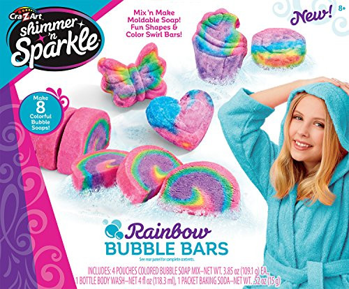 Cra-Z-Art Shimmer and Sparkle Make Your Own Rainbow Bubble Bars