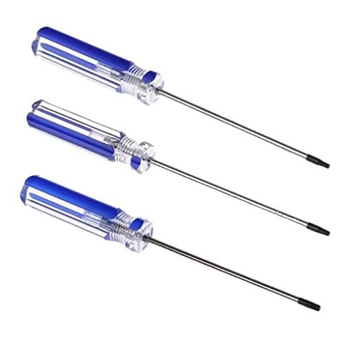 Chuiouy Torx Screwdriver T8/T9/T10 Tamper Proof Security Driver Disassembly for PS3