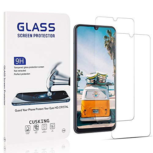 Screen Protector for Galaxy Note 10 Lite, CUSKING Ultra Clear Screen Protector for Samsung Galaxy Note 10 Lite, 9H Hardness Tempered Glass, Ultra Clear, Anti Scratch, 2 Pack