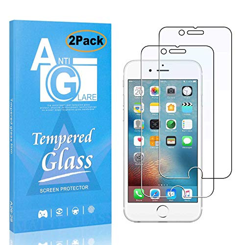 CUSKING Screen Protector for iPhone SE 2020 /iPhone 8 /iPhone 7, 9H Hardness Screen Protector for iPhone SE 2nd Generation /6 /6s /7/8, Tempered Glass, Bubble Free, 99.99 percent Clarity, 2 Pack