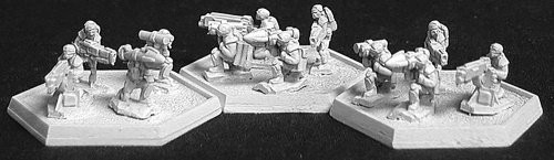 Reaper Miniatures Light Infantry Heavy Weapons Miniature CAV Strike Operations